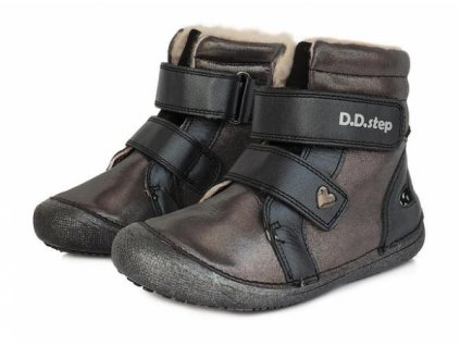 zimní obuv D.D.Step W063-829A černá
