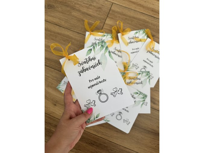 Svatební zábavníček pro nejmenší hosty