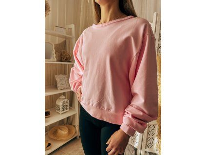 MIKINA SARQO BACKLESS BLUSH