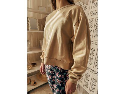 MIKINA SARQO BACKLESS NUDE