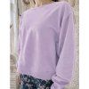 MIKINA SARQO BACKLESS LILAC