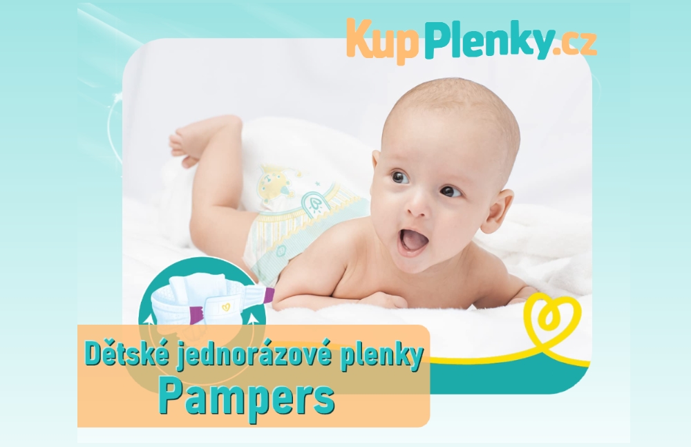 Jednorázové dětské plenky Pampers