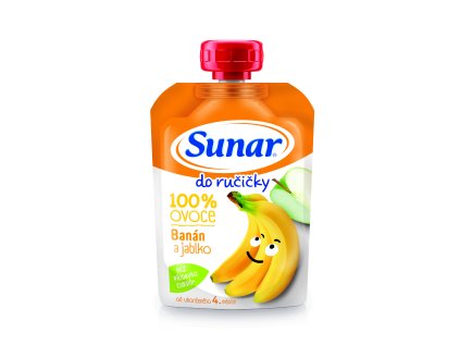 Sunar Do ručičky banán a jablko 100g