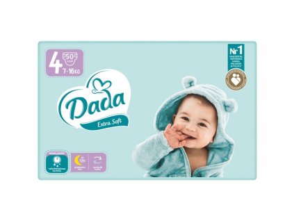 Dada Extra Soft vel. 4 MAXI, 7 16kg, 50ks