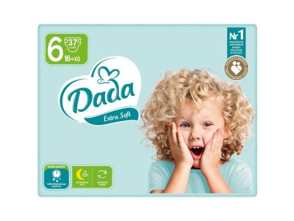 Dada Extra Soft 6 EXTRA LARGE, 16+kg, 37ks