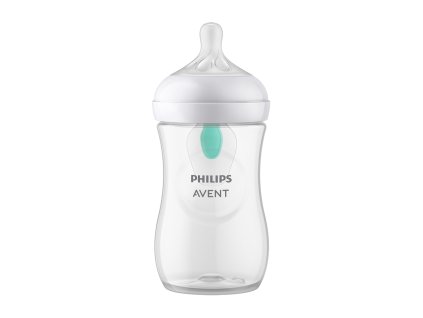 Philips AVENT Láhev Natural Response s ventilem AirFree 260 ml, 1m+ - bílá