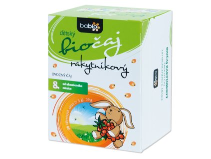 Dětský biočaj rakytníkový