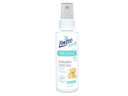 Linteo Baby Bezoplachový čisticí olej na tělo a zadeček 100 ml