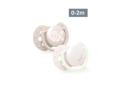 LOVI Mini dudlík BABY SHOWER 0 2m (2ks) holka 2