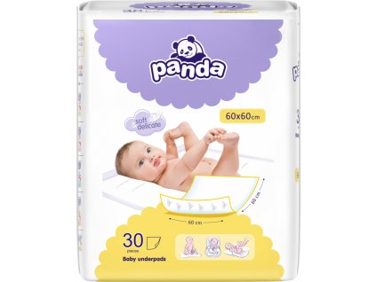 Panda přebalovací podložky 60x60 30 ks