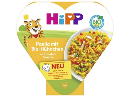 HiPP BIO Paella se zeleninou a kuřecím masem 250g 1