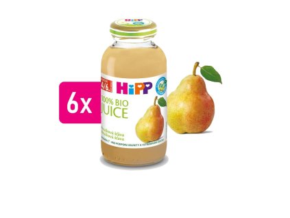 HiPP BIO Hrušková šťáva 6x200ml