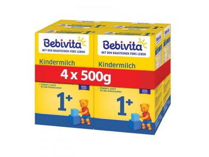 Bebivita Mléko JUNIOR 1+ Instantní mléčný nápoj 4x500g