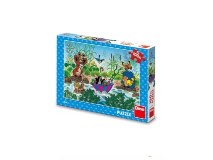 Puzzle Krtečkova plavba 100 xl dílků