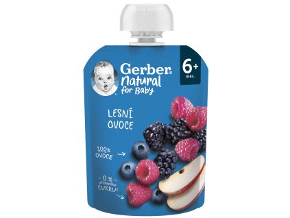GERBER Natural kapsička lesní ovoce 90g