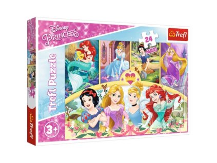 TREFL Puzzle MAXI Disney princezny Kouzlo vzpomínek 25 dílků