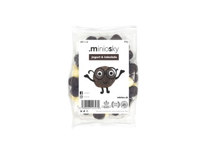 Miniosky kukuřičné křupky Jogurt a čokoláda 60g
