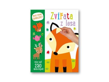 Moje první samolepky Zvířata z lesa