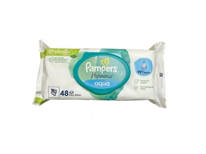 Pampers ubrousky Harmonie Aqua 48ks
