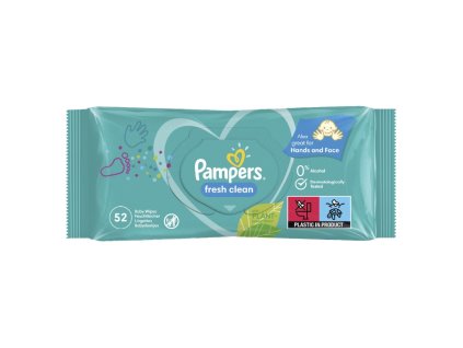 Pampers vlhčené ubrousky Fresh Clean 52ks