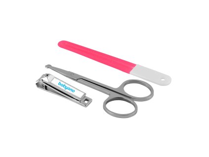 BabyOno Set dětská manikúra růžová