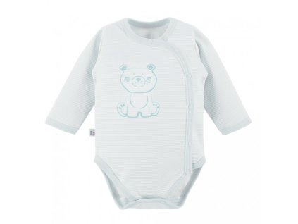 Body rozepínací s dlouhým rukávem BIG BEAR mátové