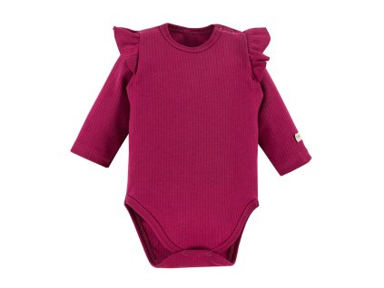 Body s volánky SIMPLY COMFY bordó 80