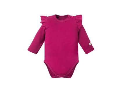 Body s volánky SIMPLY COMFY bordó 74