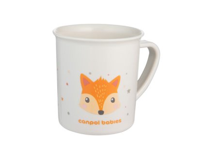 Canpol babies Plastový hrneček CUTE ANIMALS Liška