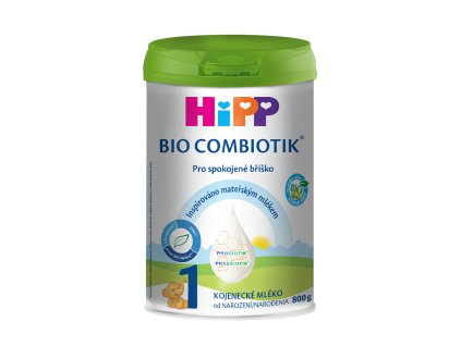 HiPP BIO Combiotik 1 Počáteční mléčná kojenecká výživa 800g DÓZA