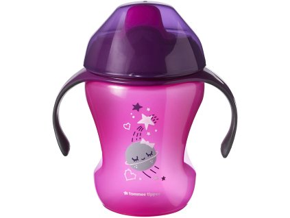 Tommee Tippee Hrnek s měkkým pítkem 230ml dívka