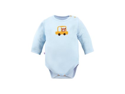 Body s dlouhým rukávem Cars&Bears modré