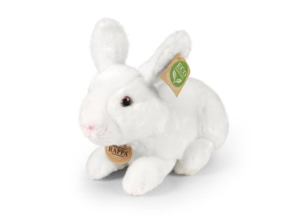 Plyšový králík bílý 23 cm ECO-FRIENDLY
