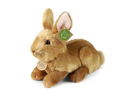Plyšový králík hnědý 23 cm ECO-FRIENDLY