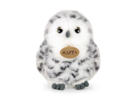 Plyšová sova sněžná 17 cm ECO-FRIENDLY