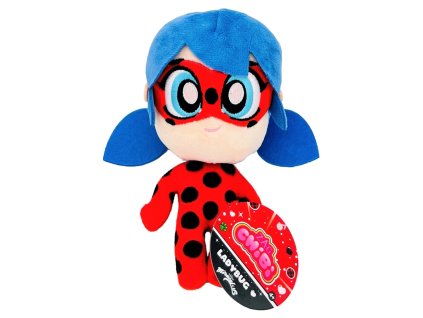 Miraculous: Beruška černý kocour plyšová Lady Bug
