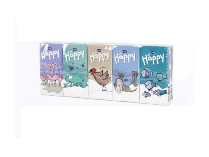 Bella Happy Papírové kapesníčky (10x9ks)