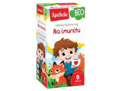Apotheke BIO čaj dětský Na imunitu 20x1,5g