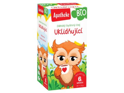 Apotheke BIO čaj dětský Uklidňující 20x1,5g