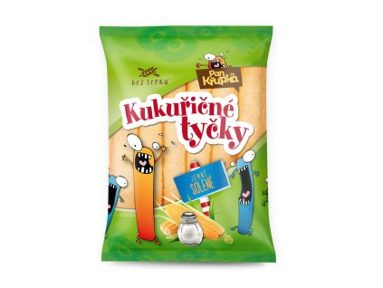 REJ Křupky kukuřičné tyčky jemně solené 60g
