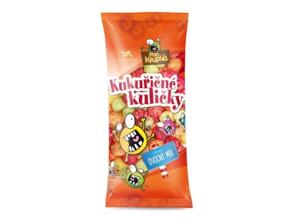 REJ Kuličky kukuřičné s ovocnou příchutí 45g