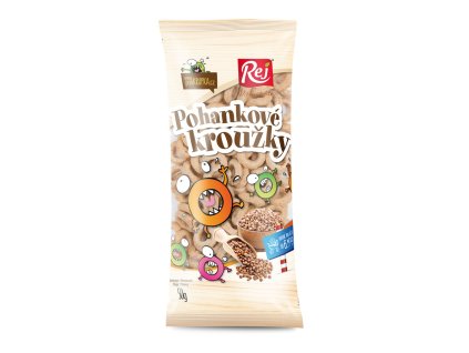 REJ Pohankové kroužky bez soli 50g