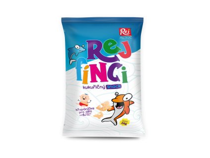 REJ Rejfínci kukuřičný snack bez soli 20g