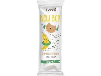 Cerea New bar Banán a sušenka 33g