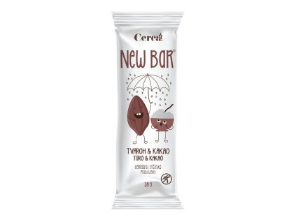 Cerea New bar Tvaroh a kakao 28g