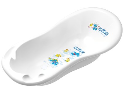 MALTEX Dětská vanička se zátkou Šmoulové 100cm