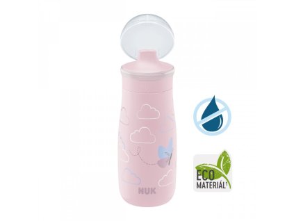 NUK Láhev Mini Me PP Sip 9m+, 300ml růžová