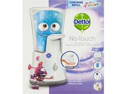 Dettol Kids Bezdotykový dávkovač mýdla Dobrodruh 250ml 1