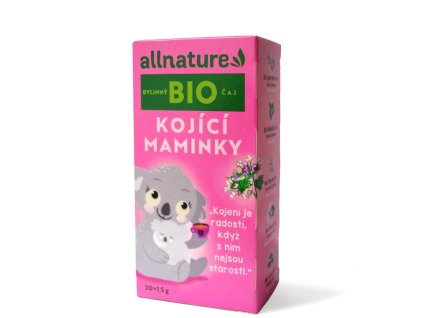 Allnature BIO Bylinný čaj Kojící maminky 20x1,5g
