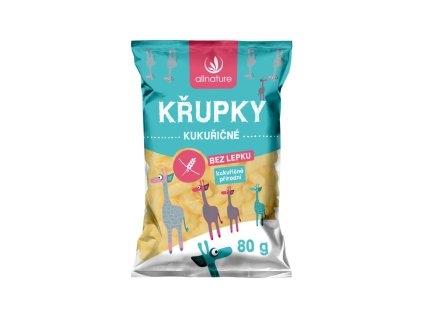 Allnature Kukuřičné křupky 80g